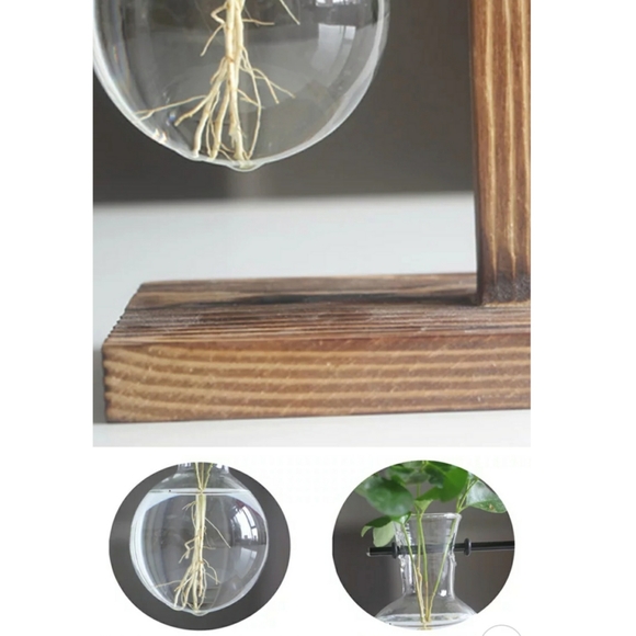 5⭐ 🖤 (STYLE B) Vase & Stand Set - Picture 4 of 5